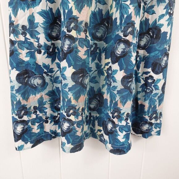 Urban Outfitters Kimchi Blue Strapless Floral Dress Size 6 - Picture 5 of 10